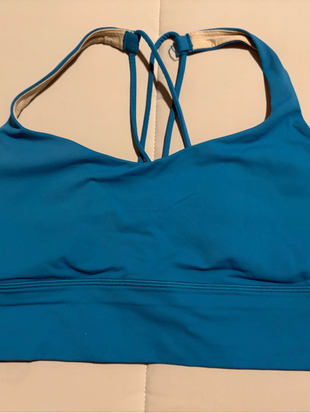 lululemon athletica Teal Strappy Sports Bra
